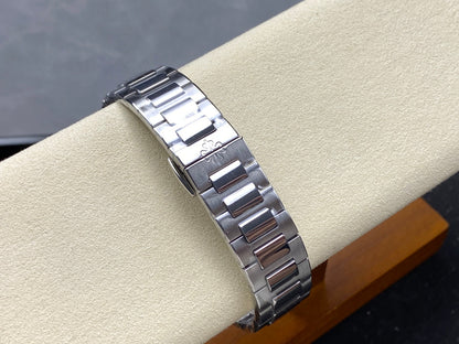 PATEK Nautilus 35.2mm Silver Black Pink Dial