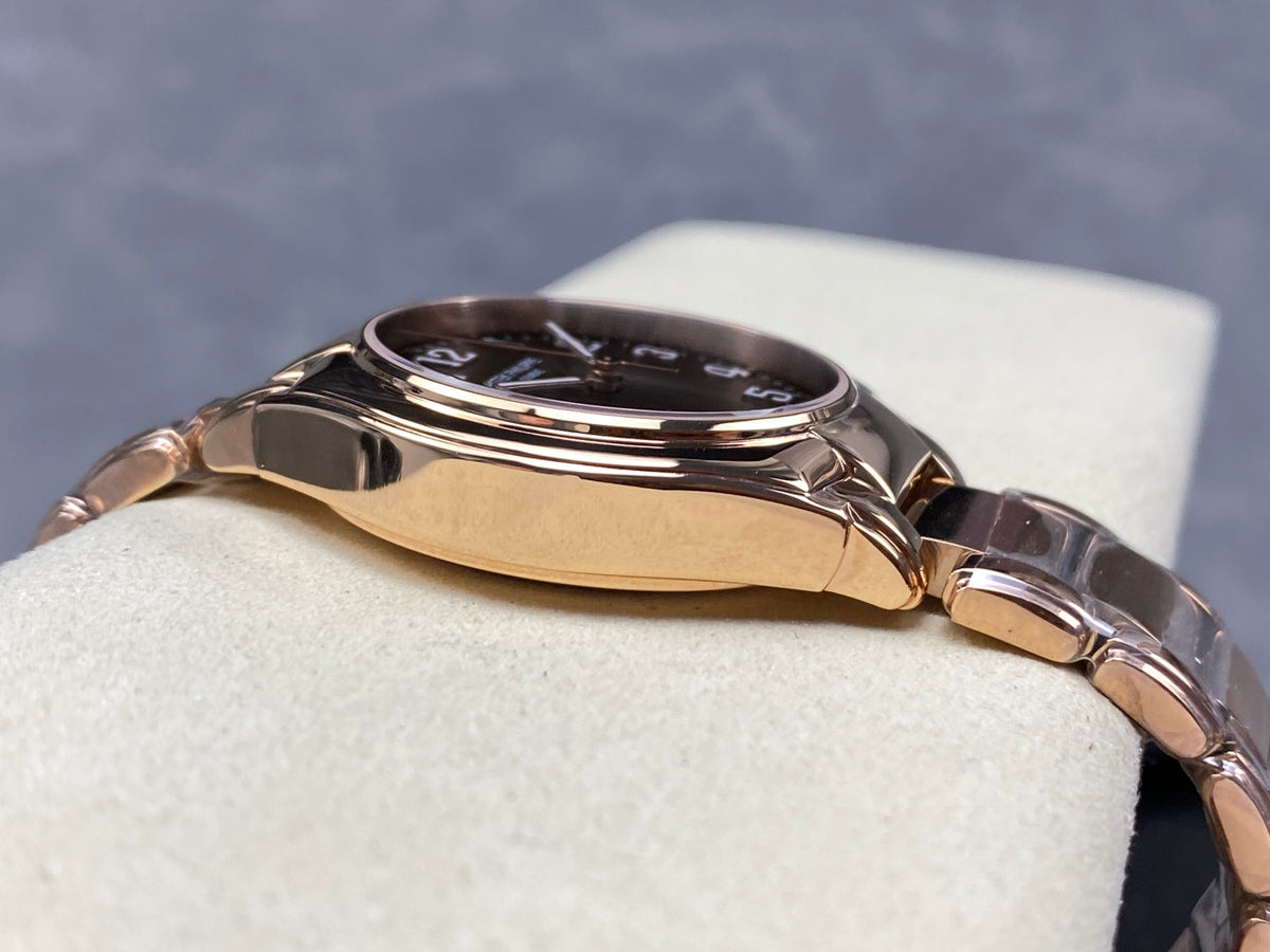 PATEK Twenty-Four 36mm Pink Gold Chocolate Dial