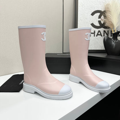 CC 26s Rain Boots Light Pink Rubber 927137
