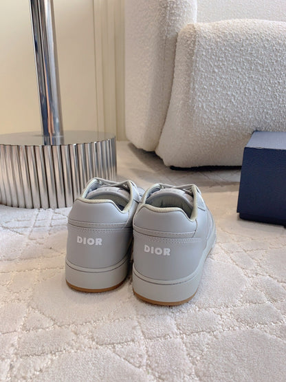 CD B27 Low-Top Sneaker Grey Print Calfskin