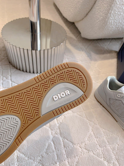 CD B27 Low-Top Sneaker Grey Print Calfskin