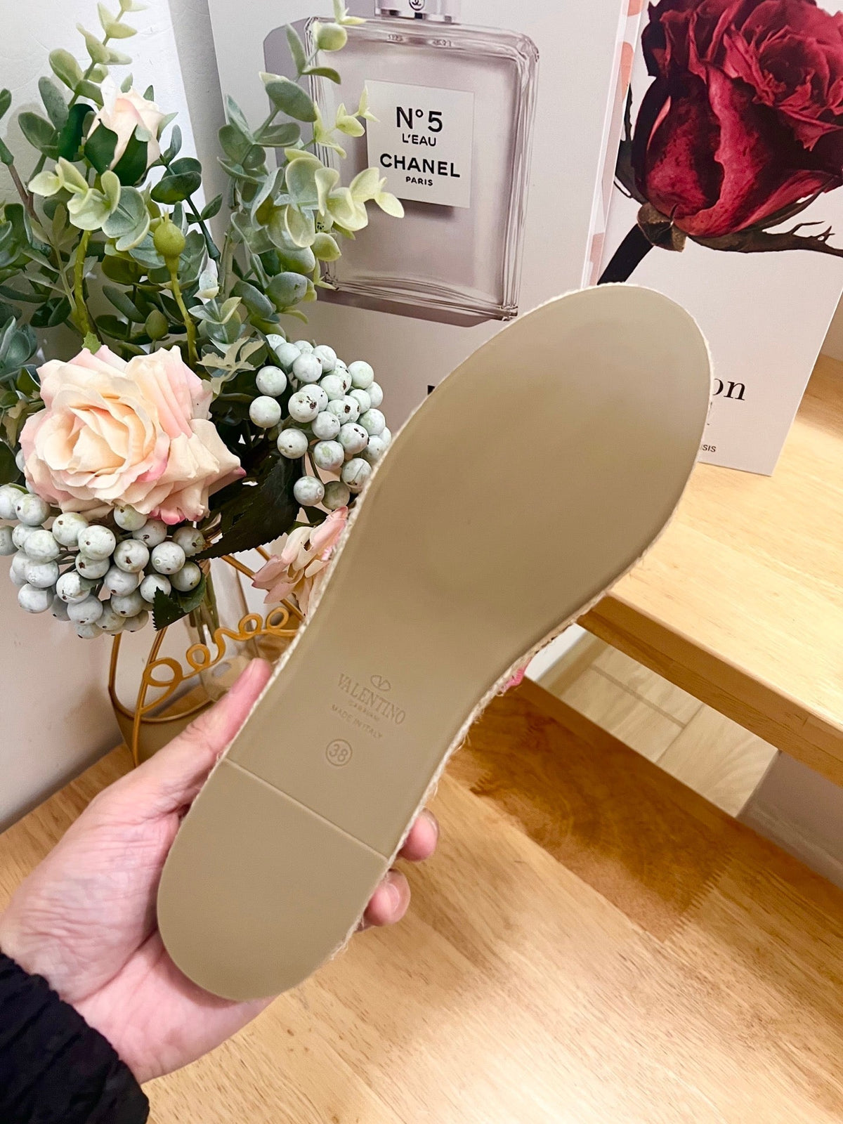 Valentino Sandales VLogo Multicolor Canvas 240578