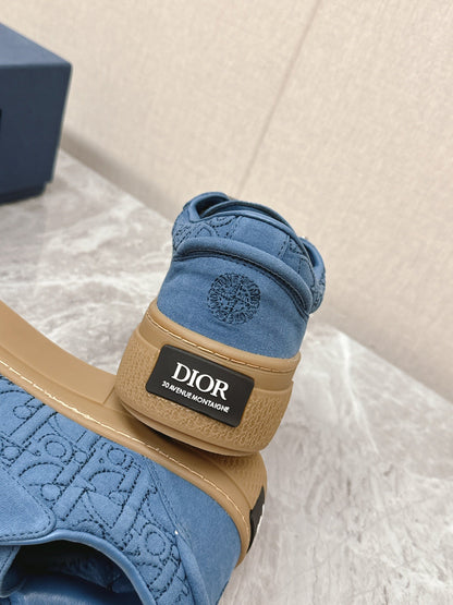 CD And Stone Island B33 Sneaker – Limited And Numbered Edition Blue Canvas