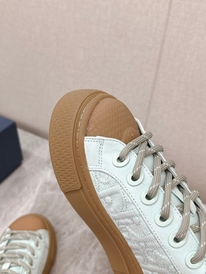 CD And Stone Island B33 Sneaker – Limited And Numbered Edition Light Jade Green Canvas