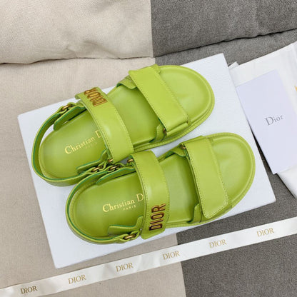 cd dioract dad sandal lambskin