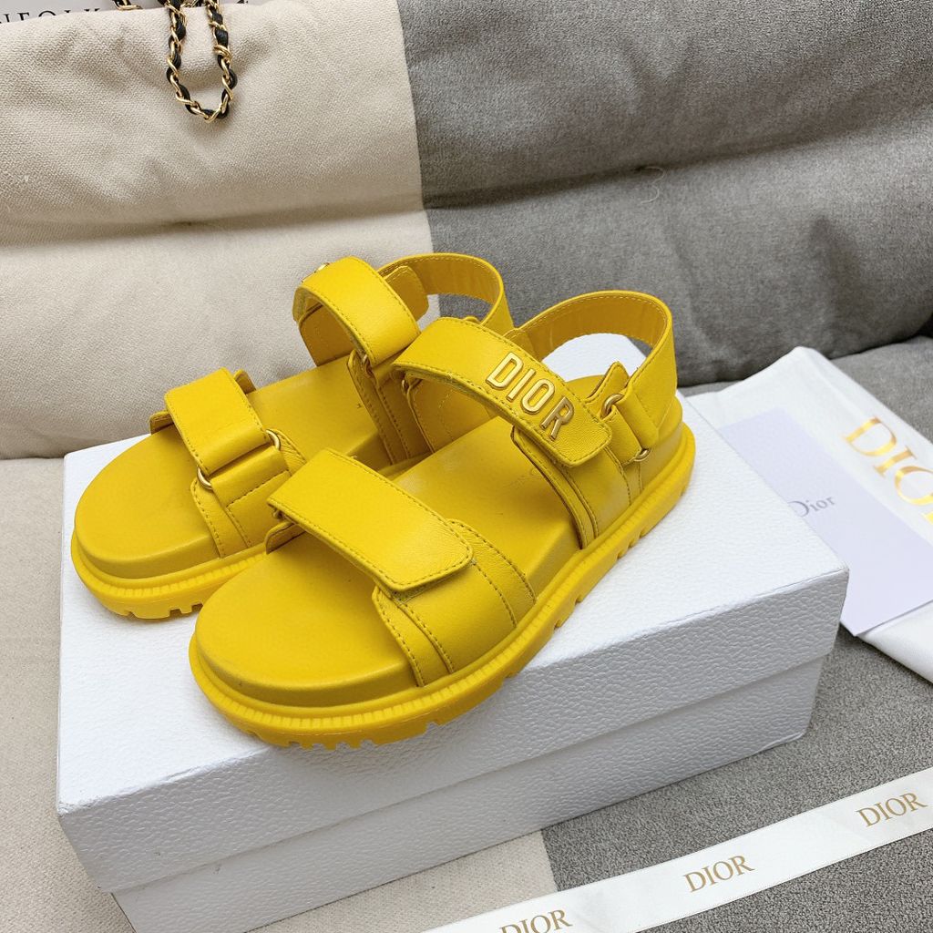 cd dioract dad sandal lambskin