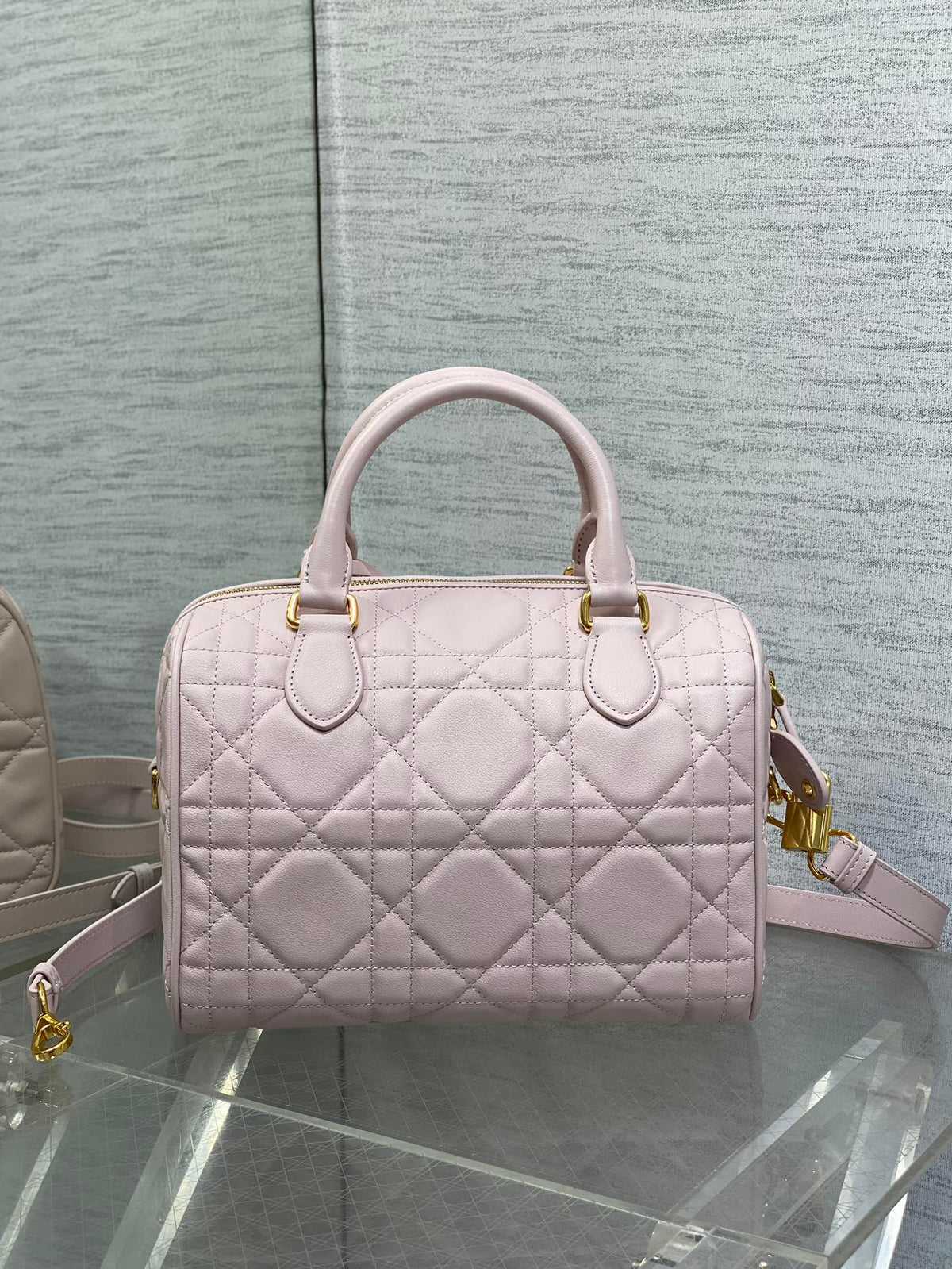 GROOVE 25 BAG IN LIGHT PINK LAMBSKIN