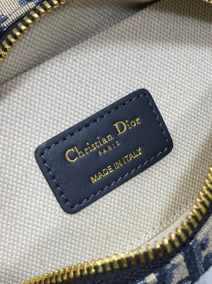 CD D-Vibe bowling bag 21 blue obliaue fabric