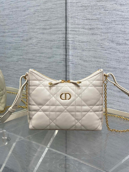 Dior 2025 Bag 19cm Cream Lambskin 272826