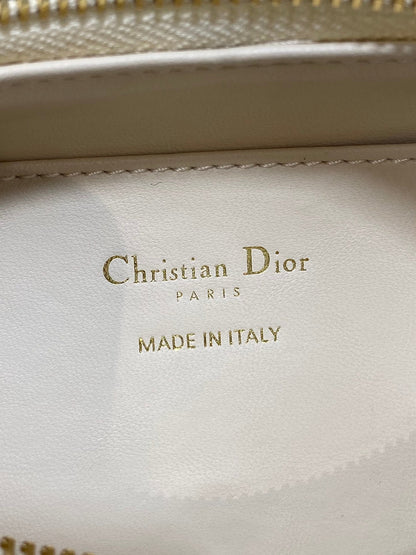 Dior 2025 Bag 19cm Cream Lambskin 272826