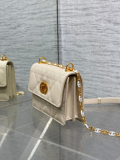 Dior 2025 Miss Caro 17 Bag Beige Calfskin 271086