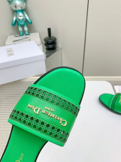 CD D-Lane Slide In Green Cowhide 106279