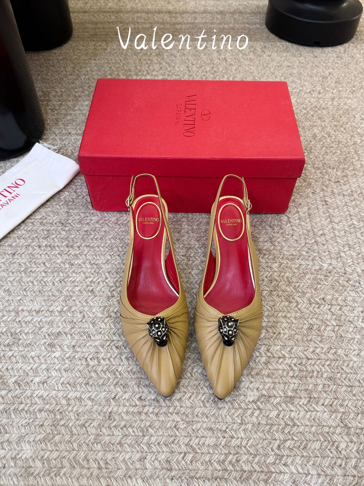 VT 26s Panthea Pumps 55mm Beige Goatskin 104726