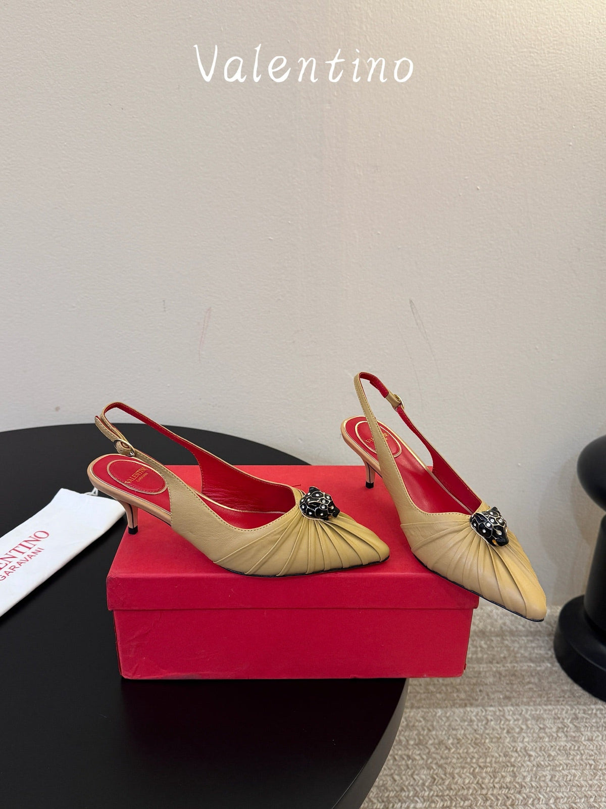 VT 26s Panthea Pumps 55mm Beige Goatskin 104726