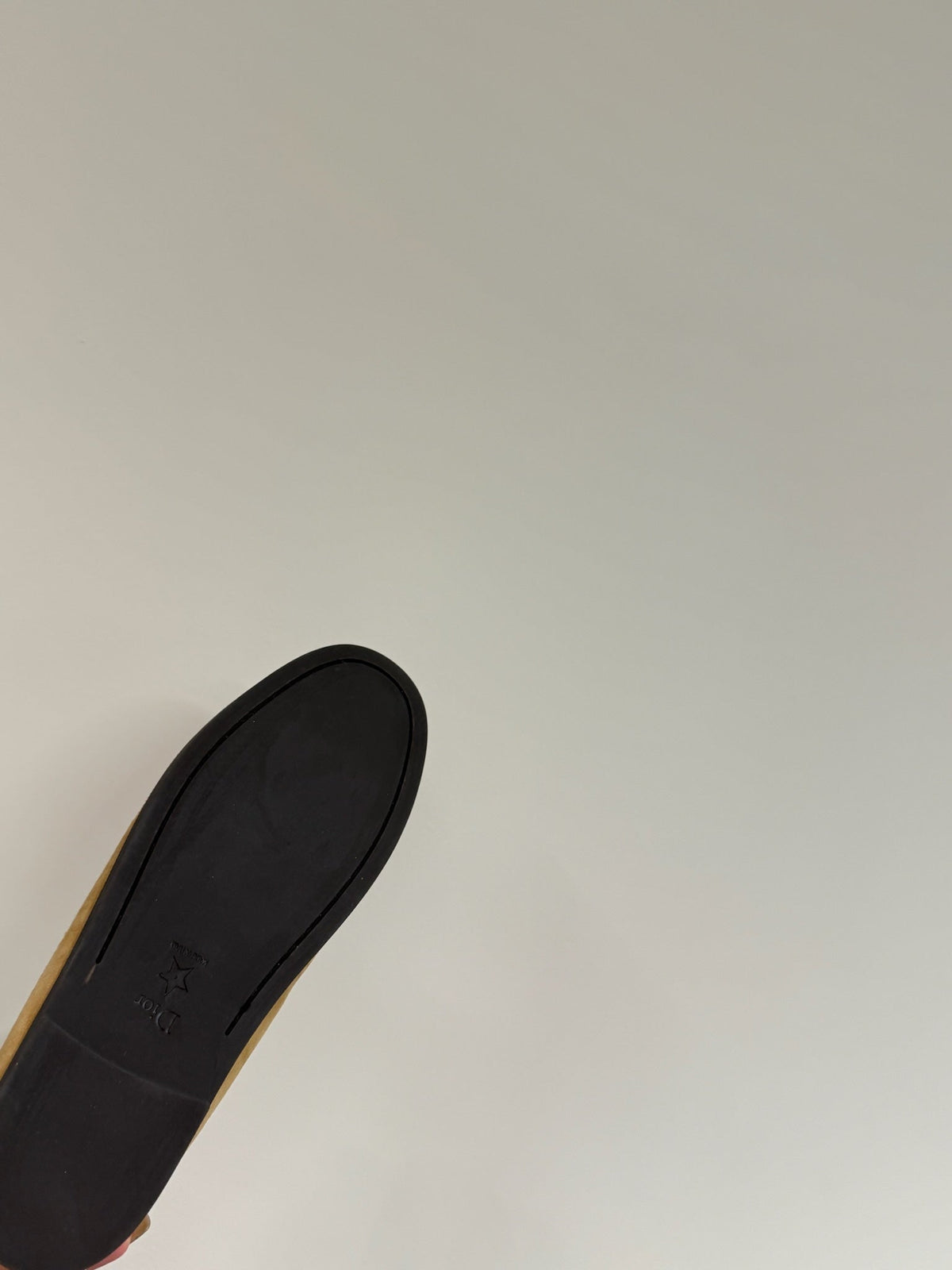 CD Loafers In Beige Brown Suede And Fleece Lining 109295