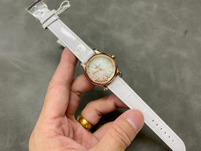 Happy Diamonds 30mm Mop Pearl Dial