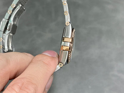 Omega Constellation 27mm Pink Gold Blue Dial