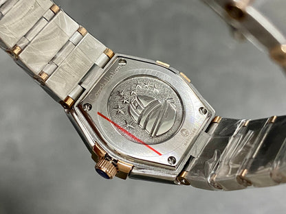 Omega Constellation 27mm Pink Gold Blue Dial