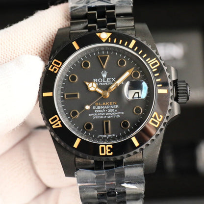 Rolex Blaken 40mm Black Gold