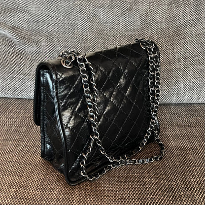 Chanel 2026 Quilted Calfskin Whipstitch Flap Bag 26cm Calfskin