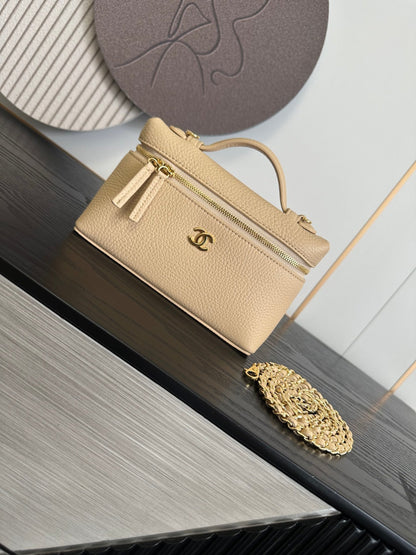 Chanel 2026 Vanity Bag 23cm And 28cm Grained Calfskin