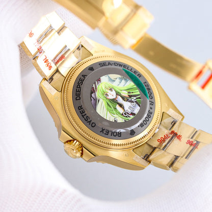 Rolex Sea-Dweller Deepsea 44mm Gold Blue