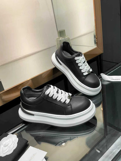 CC 26s Oversized Sneaker Black Lambskin 935462