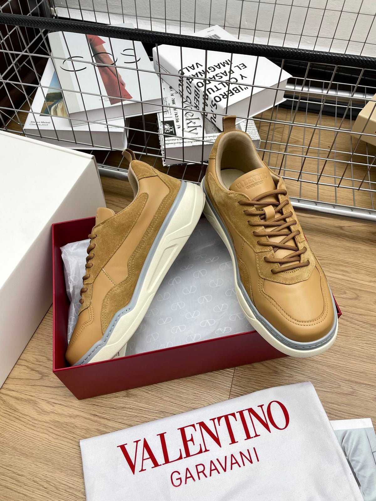 Gumboy Calfskin Sneaker Brown 990117