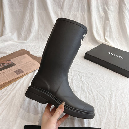 CC 26s Rain Boots Black Rubber 928092