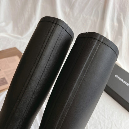 CC 26s Rain Boots Black Rubber 928092