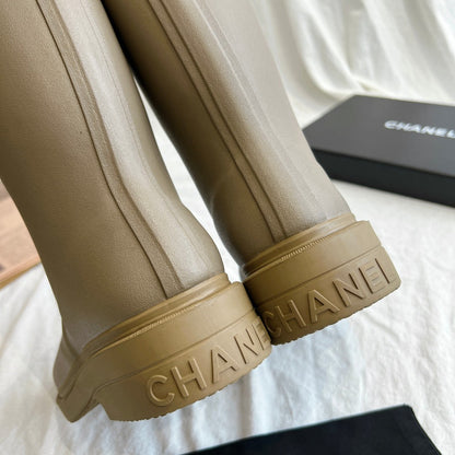 CC 26s Rain Boots Taupe Rubber 928091