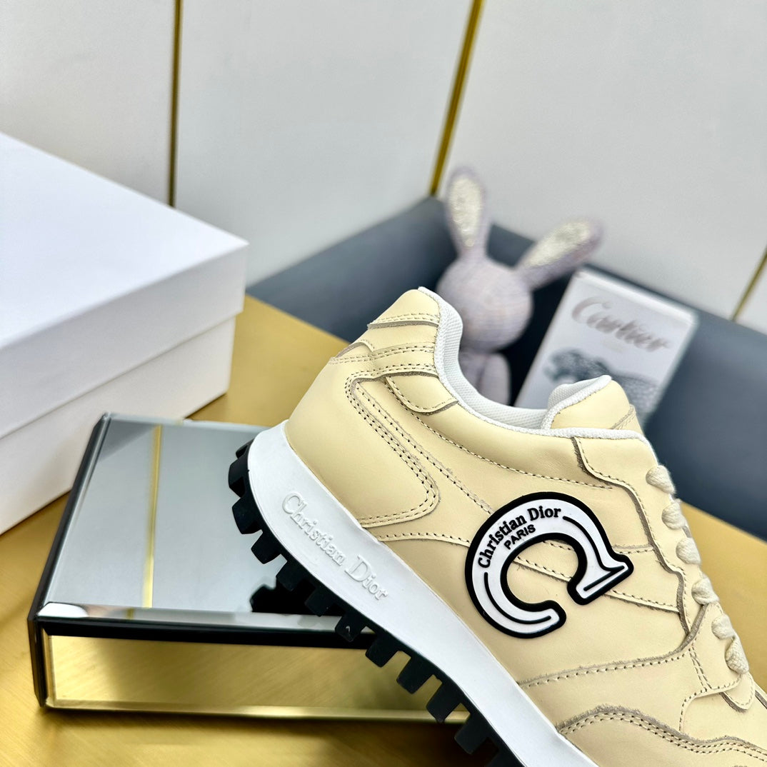 CD C'est Dior Sneaker Light Yellow Cowhide 111738