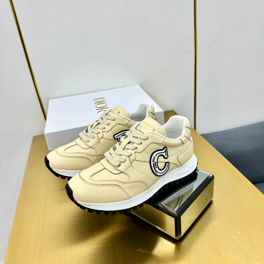 CD C'est Dior Sneaker Light Yellow Cowhide 111738