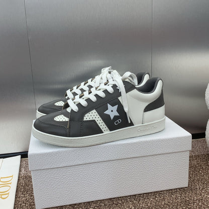 CD Star Sneaker Black Calfskin