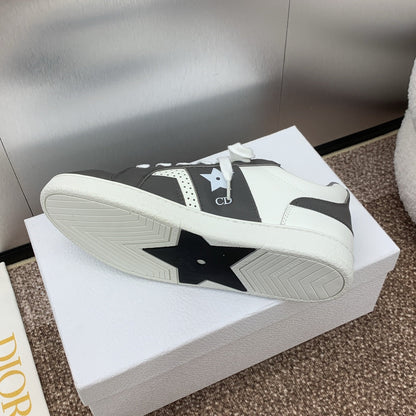CD Star Sneaker Black Calfskin