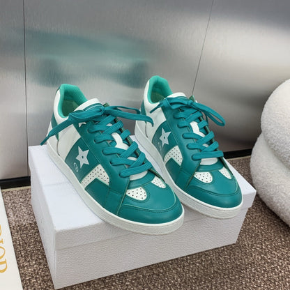 CD Star Sneaker Emerald Green Calfskin