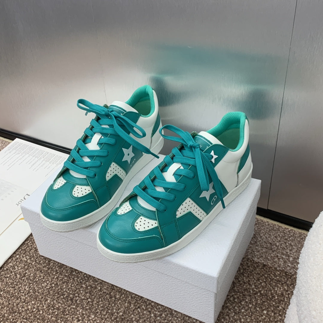 CD Star Sneaker Emerald Green Calfskin