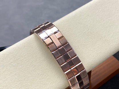 Alpine Eagle 41mm Pink Gold Green Dial