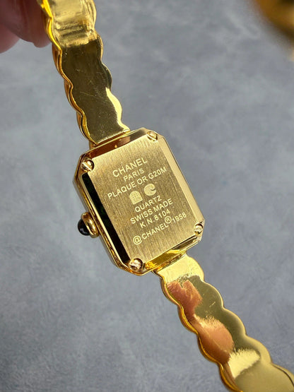 Chanel Premiere Galon Yellow Gold Watch