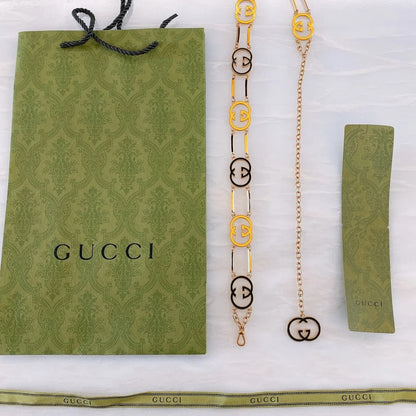 Gucci 2026 Interlocking G Chain Belt 201708