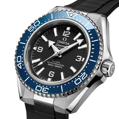 Seamaster Planet Ocean 600M 42mm - Black and Blue on Rubber Strap