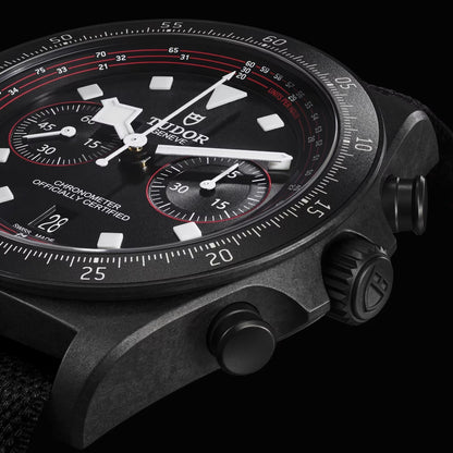 Pelagos FXD Chrono Carbon Composite 43mm - Black on Fabric Strap