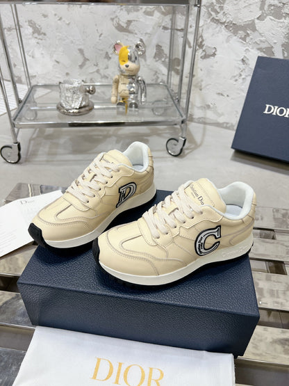 C'est Dior Sneaker 35mm Beige Cowhide
