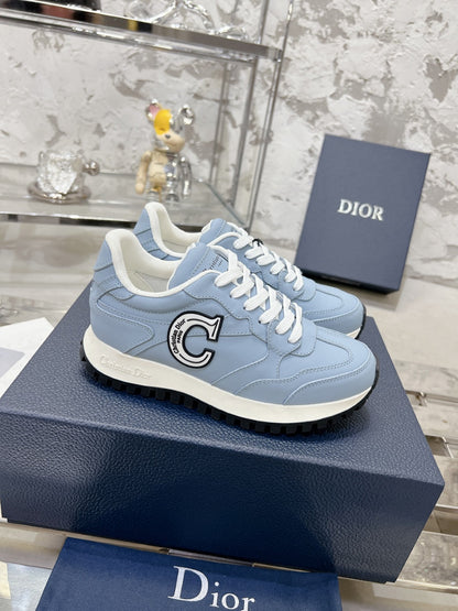 C'est Dior Sneaker 35mm Blue Cowhide