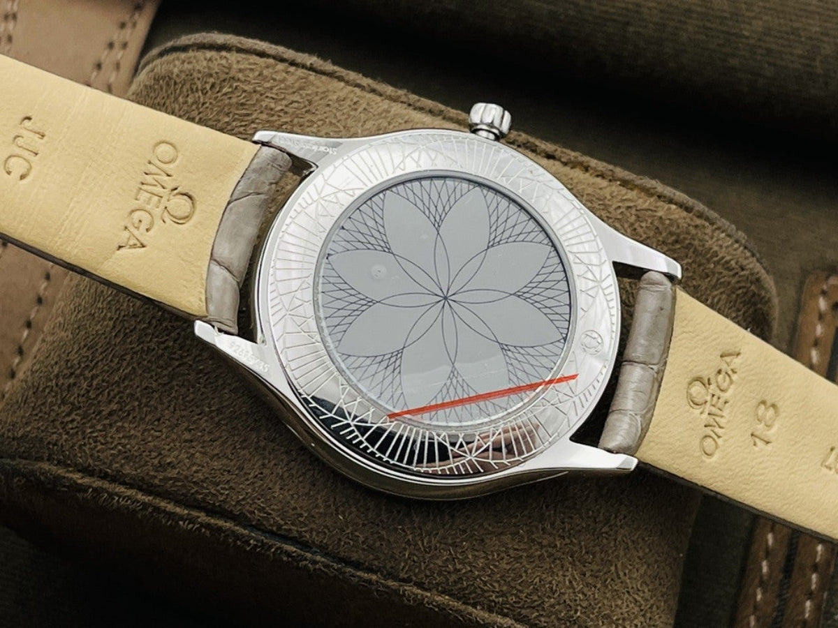 DE VILLE TRESOR QUARTZ 36MM GREY FOR LADY