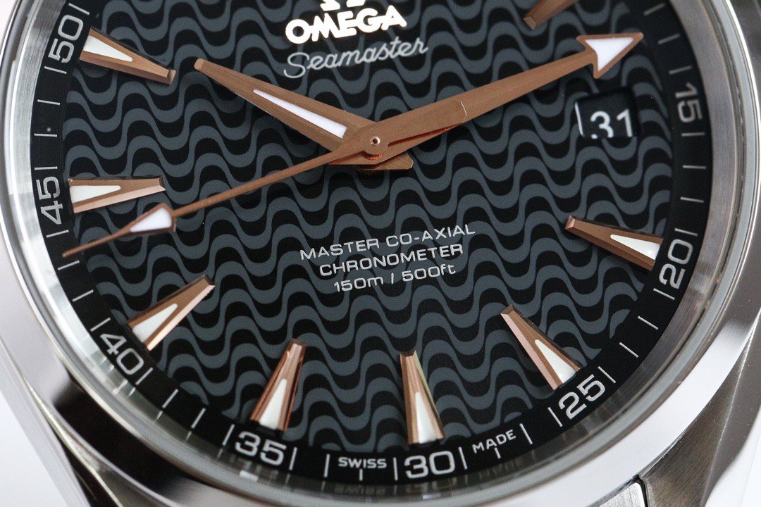 SEAMASTER AQUA TERRA 150M BROWN HAND BLACK DIAL