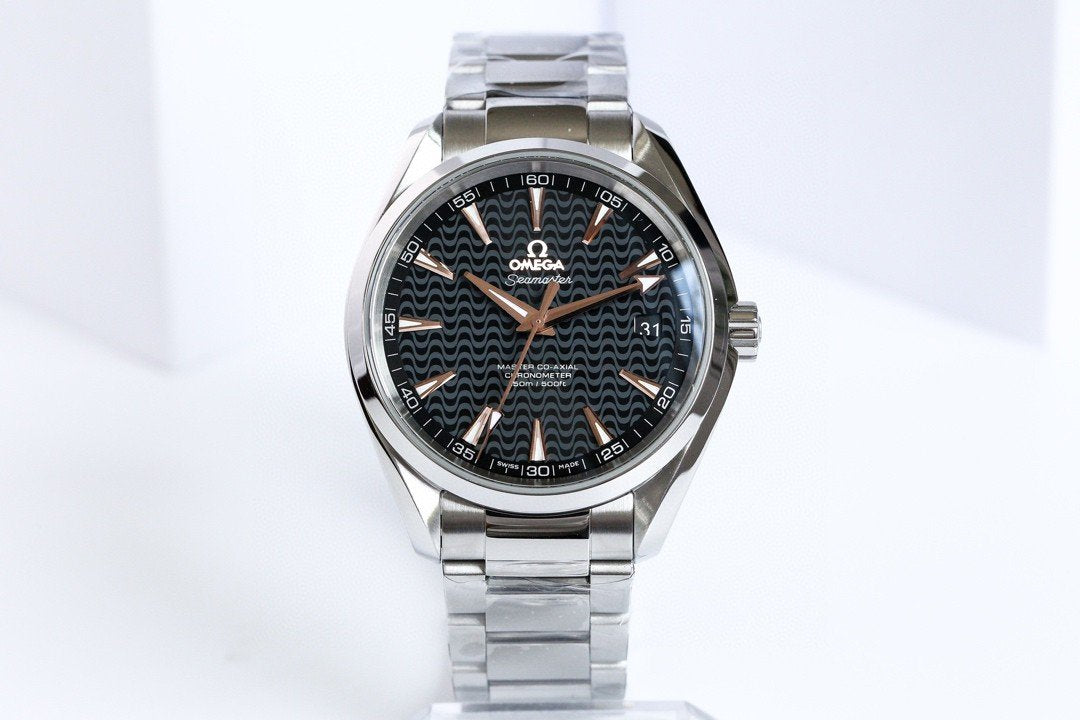 SEAMASTER AQUA TERRA 150M BROWN HAND BLACK DIAL